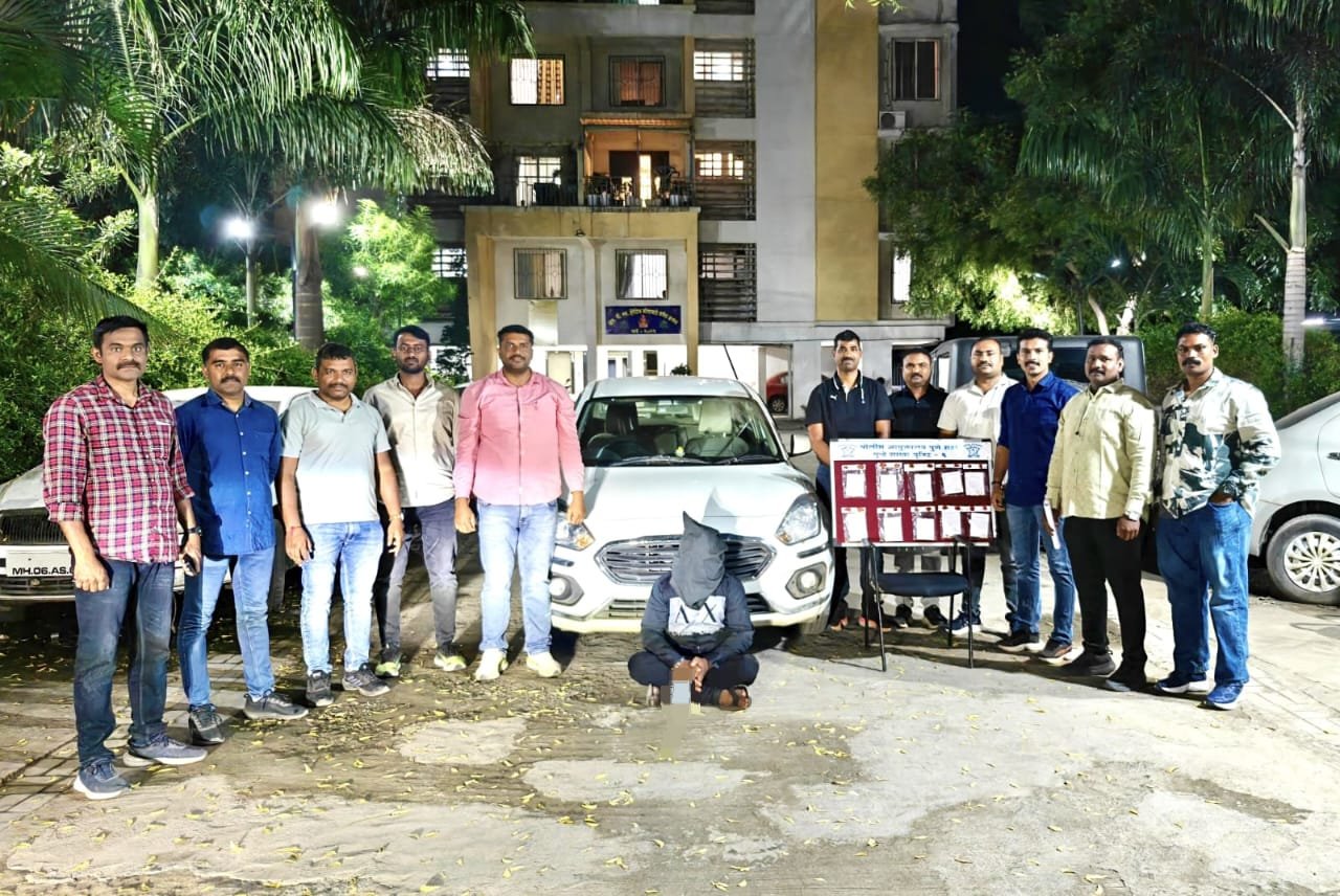 मोकातील आरोपी पुन्हा जाळ्यात! पुणे पोलिसांच्या गुन्हे शाखा युनिट ६ कडून सराईत घरफोडी करणाऱ्याला अटक; ₹२१.४० लाखांचा मुद्देमाल जप्त, ५ गुन्हे उघडकीस